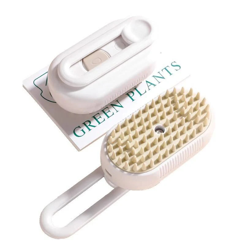 Limited Time: 70% OFF 🔥3 in 1 Pet Steam Brush | Rechargeable, Self-Cleaning, Deshedding & Massage Tool for Dogs & Cats