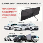 ☀️Car Sunshade – Effective Heat Insulation, UV Block & Easy Foldable Auto Windshield Protector