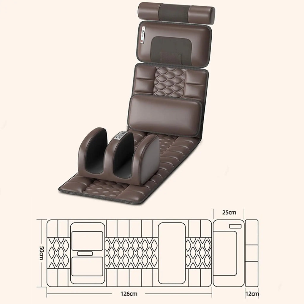 Full-body massage heating device | 10 motors, 9 massage modes