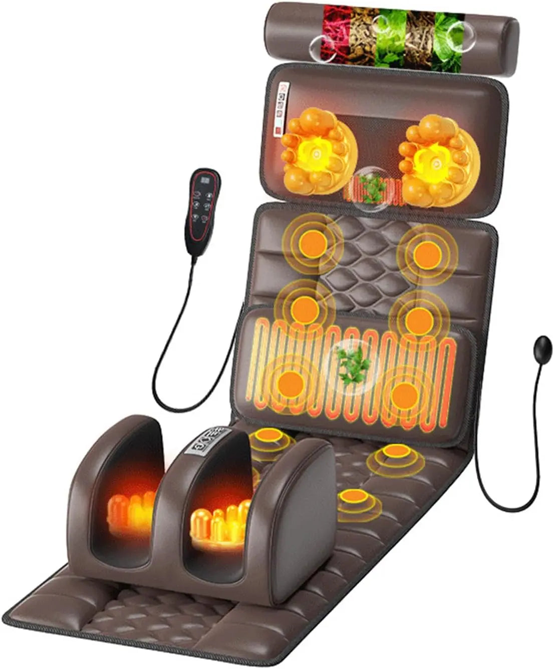 Full-body massage heating device | 10 motors, 9 massage modes