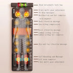Full-body massage heating device | 10 motors, 9 massage modes