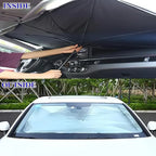 ☀️Car Sunshade – Effective Heat Insulation, UV Block & Easy Foldable Auto Windshield Protector