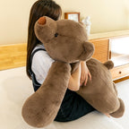 Oreiller en peluche ours