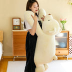Oreiller en peluche ours