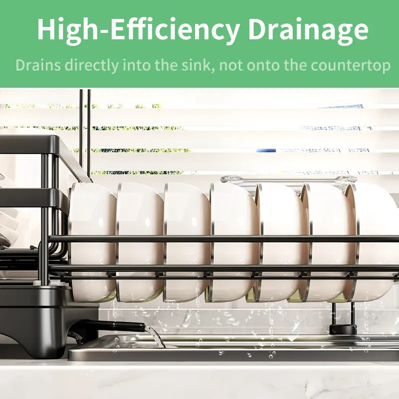 The Space-Saving Dish Rack Every Small Kitchen Needs