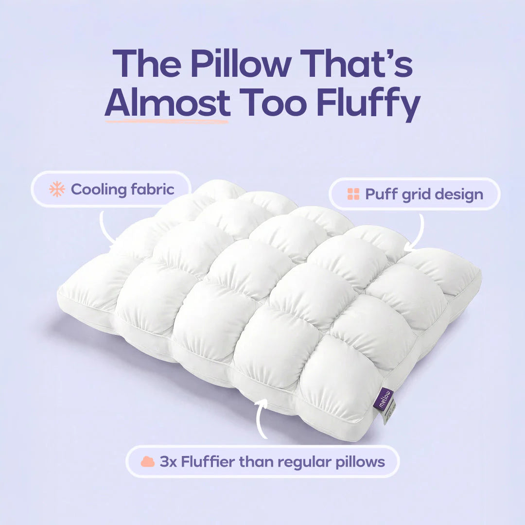 ☁️ Cooling Puff Pillow  Limited-time discount: The more you buy, the more you save.