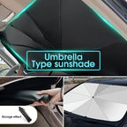 ☀️Car Sunshade – Effective Heat Insulation, UV Block & Easy Foldable Auto Windshield Protector