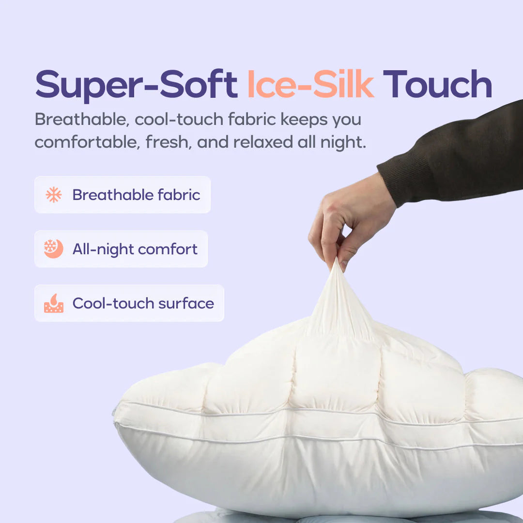 ☁️ Cooling Puff Pillow  Limited-time discount: The more you buy, the more you save.